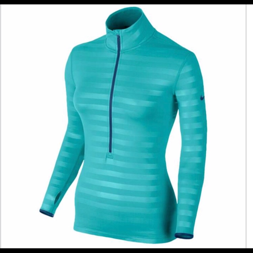 Nike pro dri-fit half zip jacket